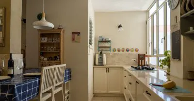 ציור קיר למטבח